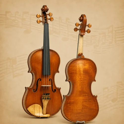Đàn violin Gliga Gloria II IG-V078-A, size 7/8, handmade in Romania