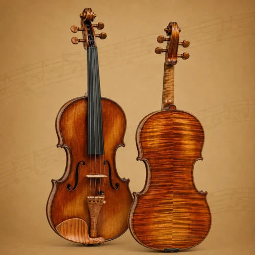 Đàn violin Master Gliga Cristian MG-V044-AV, size 4/4, handmade in Romania