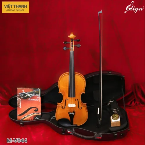 Đàn violin Master Gliga Vasile M-V044, size 4/4, handmade in Romania