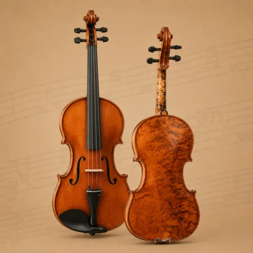 Đàn violin Special Master Gliga M-V044-OBL, Left Hand, size 4/4, handmade in Romania