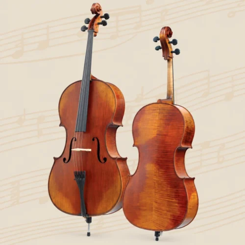 Đàn Cello Gliga Genova PG-C044-A, size 4/4, Antique, hanmade in Romania