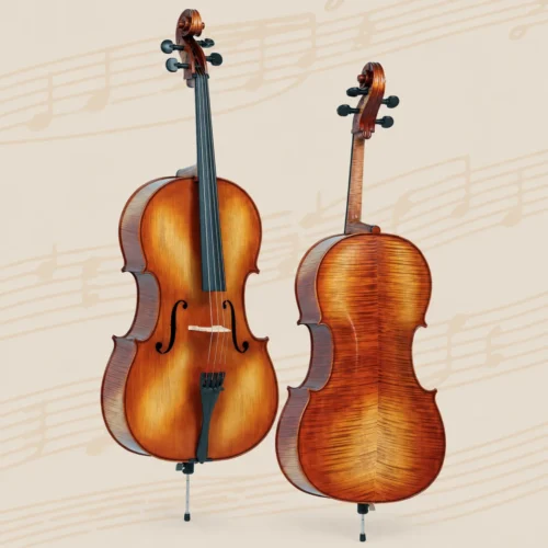 Đàn Cello Master Gliga Cristian Genova MG-C044-A, size 4/4, Antique, hanmade in Romania