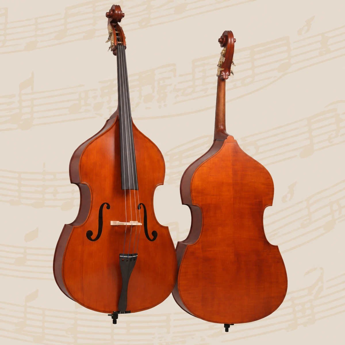 Đàn Double Bass Gliga Genial 1 S-D034, size 3/4, handmade in Romania