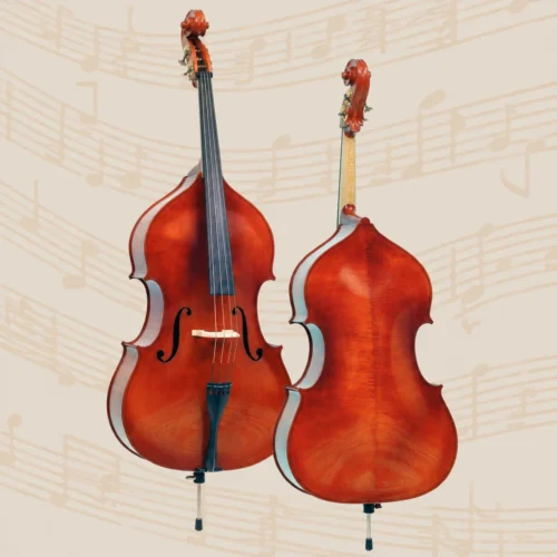 Đàn Double Bass Gliga Genial 2 B-D034, size 3/4, Laminated, handmade in Romania