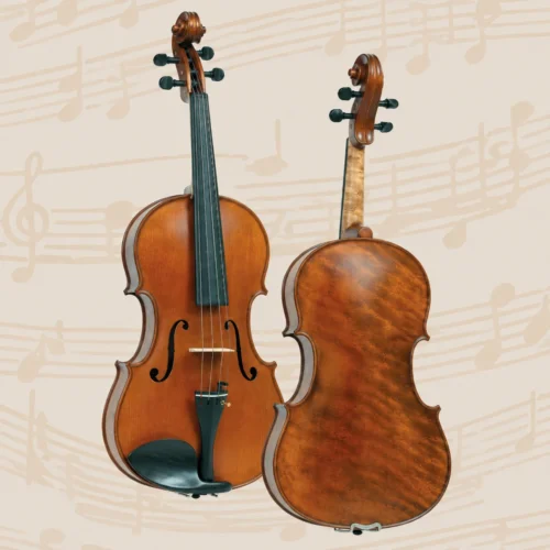 Đàn Viola Gliga Gems 1 AW-V165-AOB, size 16,5” (42 cm), Bird’s Eye, One Piece Back, Antique