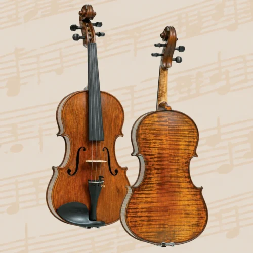 Đàn Viola Gliga Gems 1 AW-V165-S, size 16,5” (42 cm), Special Antique, handmade in Romania