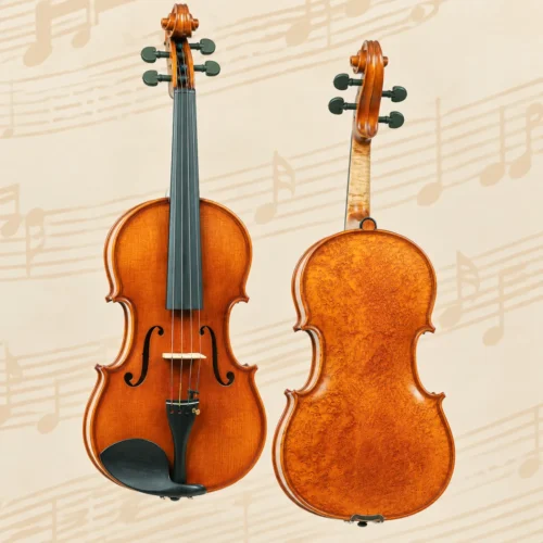 Đàn Viola Master Gliga Vasile M-V155-OB, size 15,5” (39,5 cm), Bird’s Eye, One Piece Back