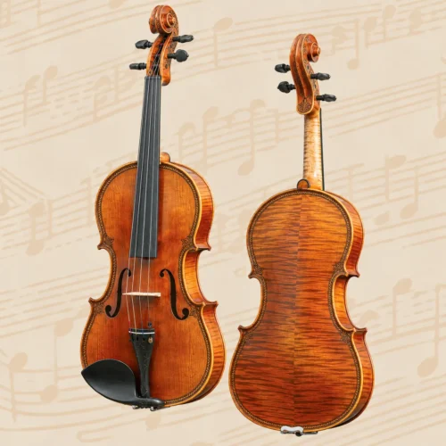 Đàn Viola Special Master Gliga Vasile M-V16-V, size 16” (40,5 cm), chạm khắc thủ công
