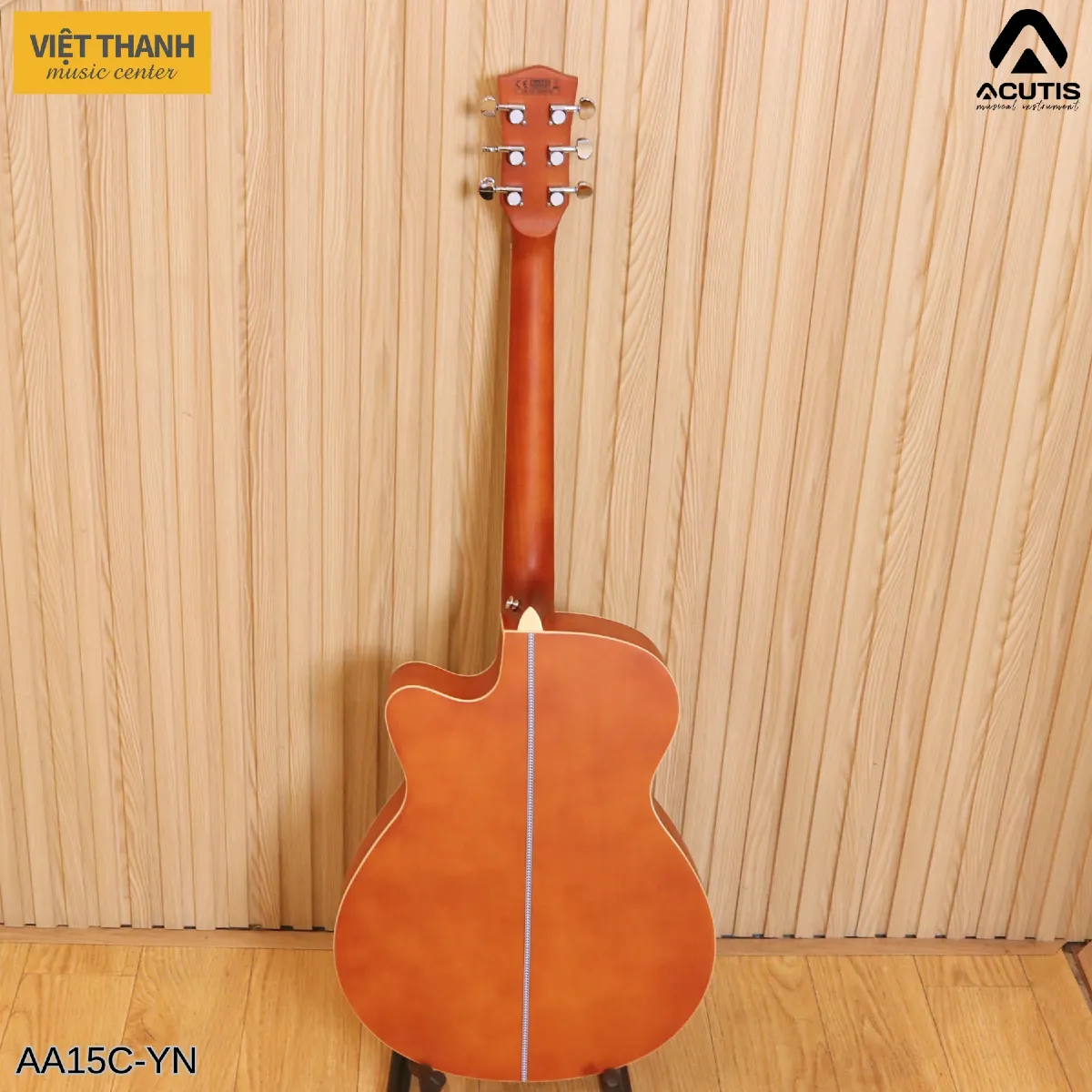 mat sau dan guitar acutis aa15c yn