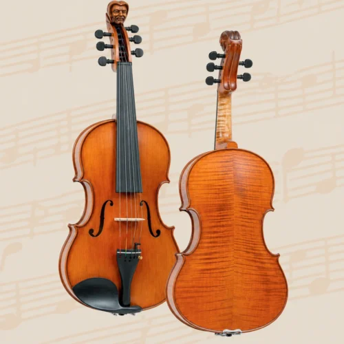 Đàn Viola Gliga Gama P-V175-5, size 17,5” (44,5 cm), 5 dây, handmade in Romania